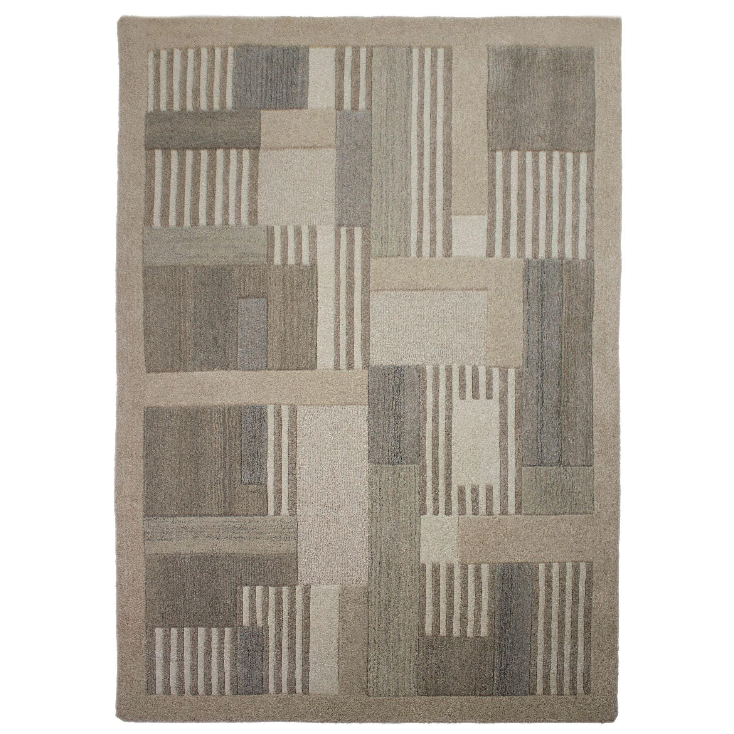 Flair Rugs VLNENÝ KOBEREC, 140/200 cm prírodná farba