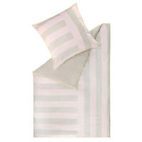 WENDEBETTWÄSCHE E-Greta rosé Renforcé 155/220 cm  - Roségold/Creme, Design, Textil (155/220cm) - Esprit