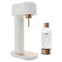 WASSERSPRUDLER RUBY2 WHITE/COPPER  - Roségold/Weiß, Basics, Metall (24/14/41cm) - mysoda