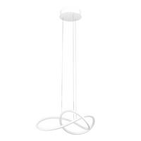 ZÁVESNÉ LED SVIETIDLO,  90/180/90 cm - biela, Basics, plast (90/180/90cm)