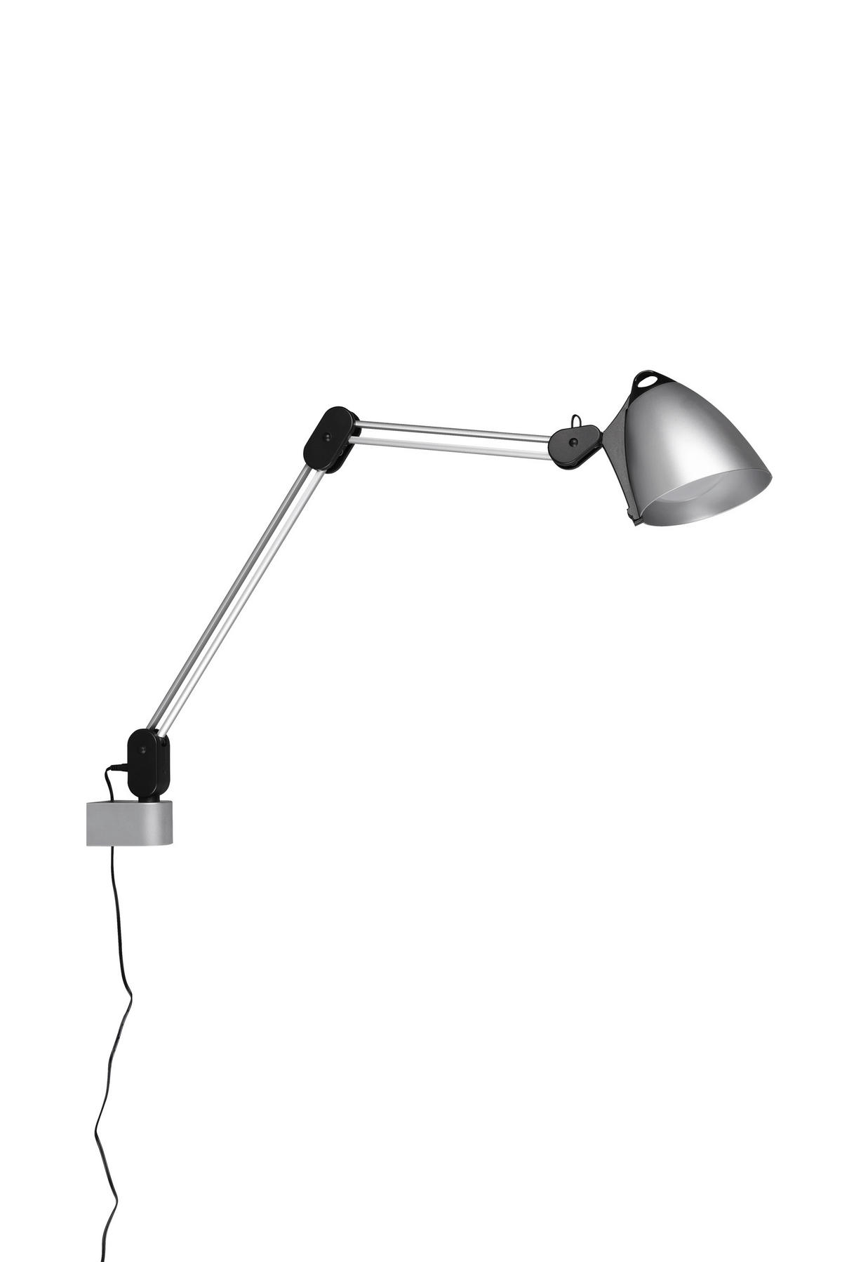 NAMIZNA LED-SVETILKA  Nadal 19,00/57,0/46,00 cm            - črna/barve titana, Basics, umetna masa (19,00/57,0/46,00cm)