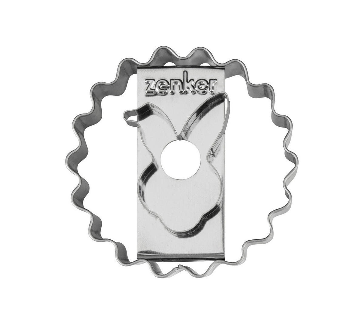 VYKRAJOVÁTKO - barvy stříbra, Basics, kov (5/2,6cm)