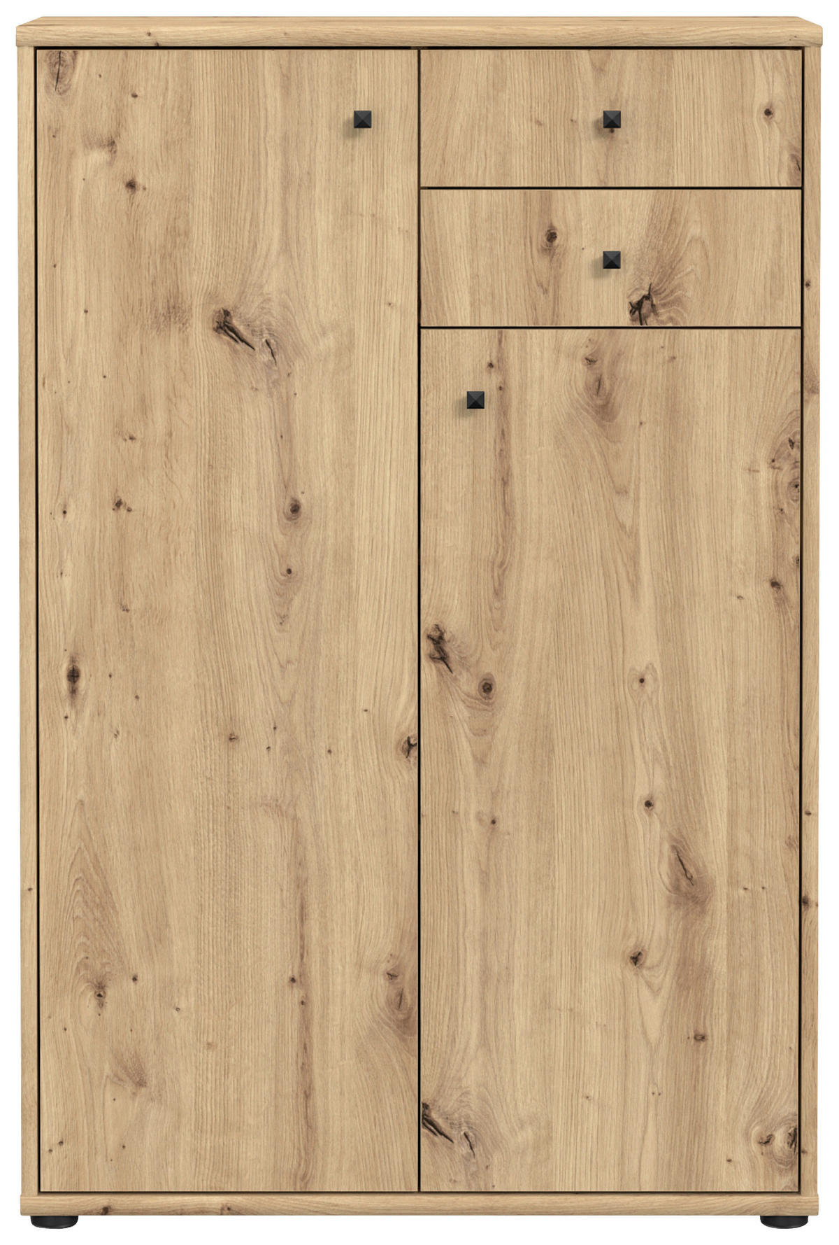 KOMMODE 73,7/111,1/34,8 cm Eiche Artisan  - Eiche Artisan, Design, Holzwerkstoff (73,7/111,1/34,8cm)