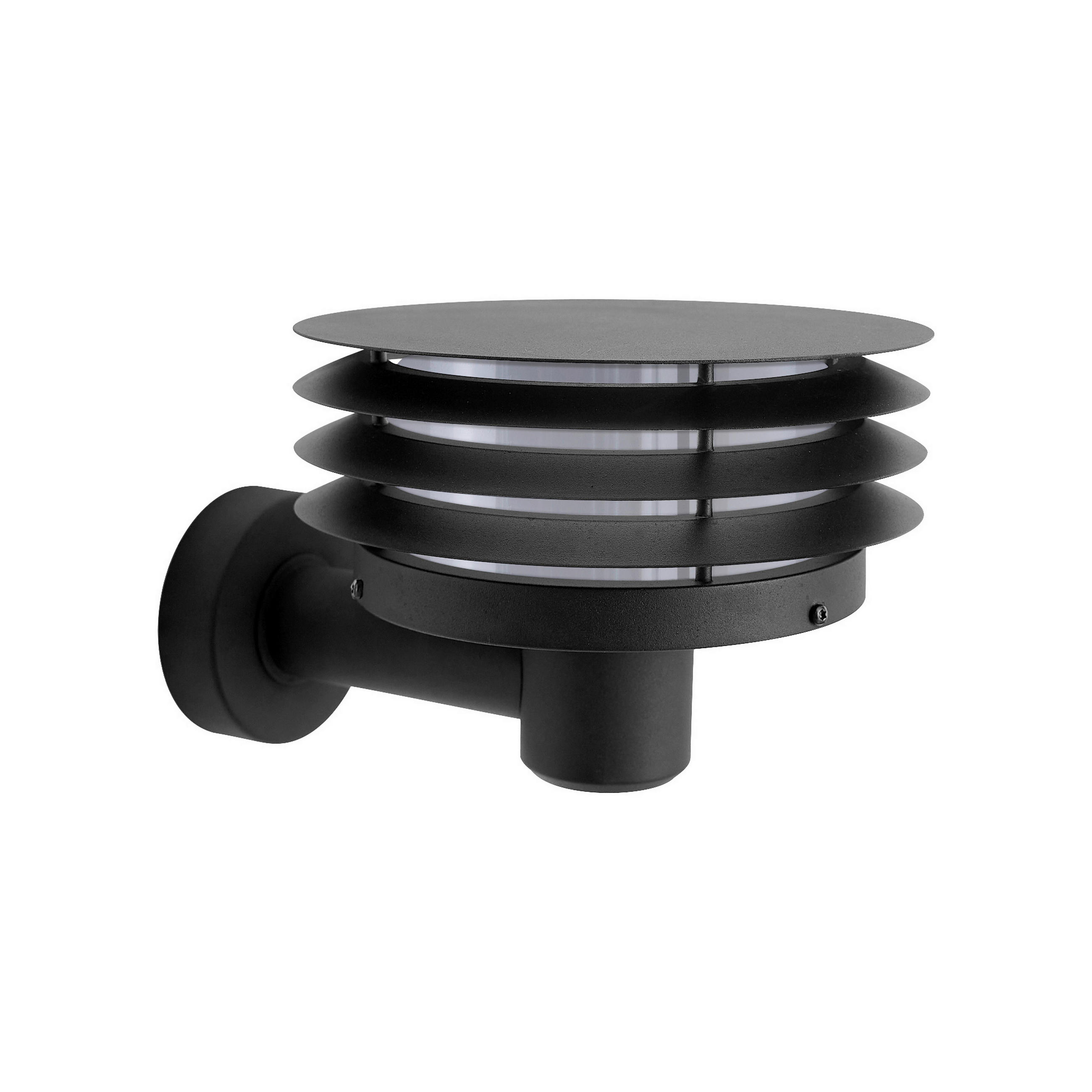 AUßENWANDLEUCHTE Cirella 25/19,5 cm  - Schwarz, KONVENTIONELL, Metall (25/19,5cm) - Nordlux