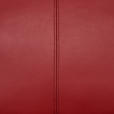 ECKSOFA in Echtleder Rot  - Rot/Schwarz, Design, Leder/Metall (290/253cm) - Xora