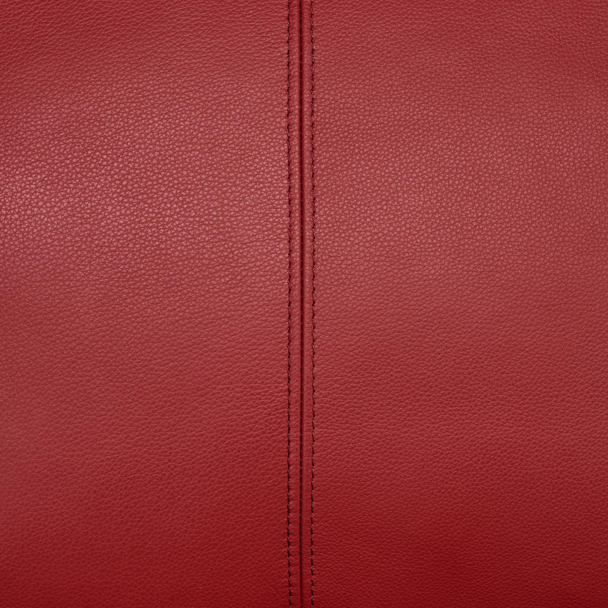 ECKSOFA Rot Echtleder  - Rot/Schwarz, Design, Leder/Metall (290/253cm) - Xora
