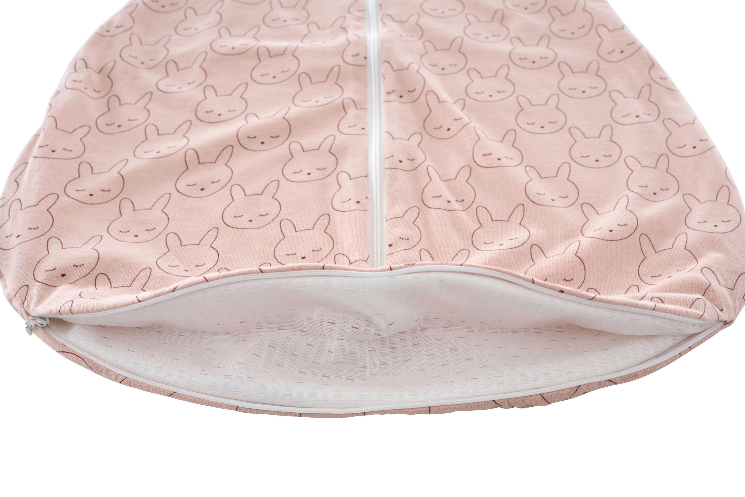 BABYSCHLAFSACK Kuschelhase Beige    60   - Beige/Altrosa, Basics, Textil (60null) - Träumeland
