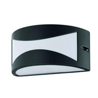 VENKOVNÍ NÁSTĚNNÉ SVÍTIDLO, 22/12/22 cm - bílá/černá, Design, kov/plast (22/12/22cm) - Eglo
