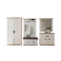 GARDEROBE 5-teilig  in 341/201/45 cm  - Design, Holzwerkstoff (341/201/45cm) - MID.YOU