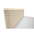 BOXBETT 160/200 cm  in Creme  - Creme/Schwarz, Design, Holz/Holzwerkstoff (160/200cm) - Xora