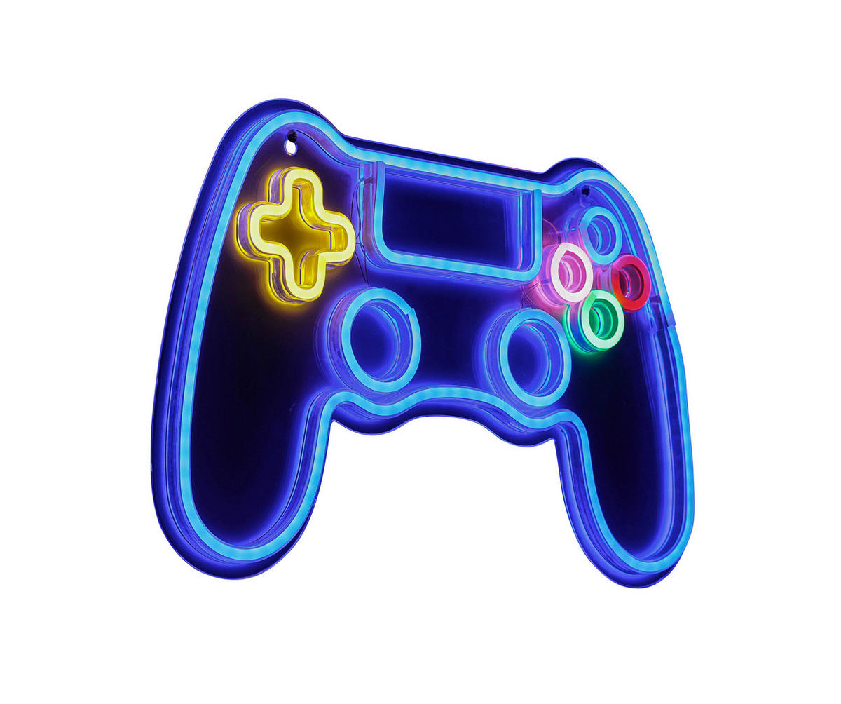 LED FALILÁMPA - áttetsző/fehér, Trend, műanyag (40/25/1,3cm) - Boxxx