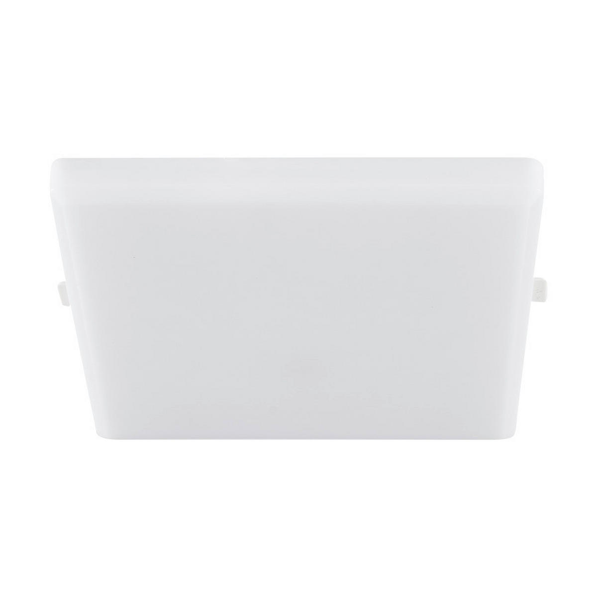 PLAFONIERĂ PENTRU BAIE - alb, Basics, metal (17/17/0cm)