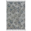 WEBTEPPICH 80/150 cm Blau, Grau  - Blau/Grau, Design, Textil (80/150cm) - Novel