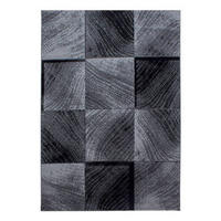 WEBTEPPICH 280/370 cm Plus Schwarz  - Schwarz, Basics, Textil (280/370cm) - Novel