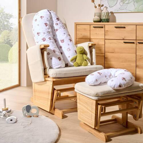 STILLKISSEN Honey  35/160 cm  - Beige/Braun, Basics, Textil (35/160cm) - Patinio