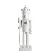 FIGURA KRCKA ORAŠČIĆA - bela, Osnovno, drvo (7/25/6,5cm) - Leonardo