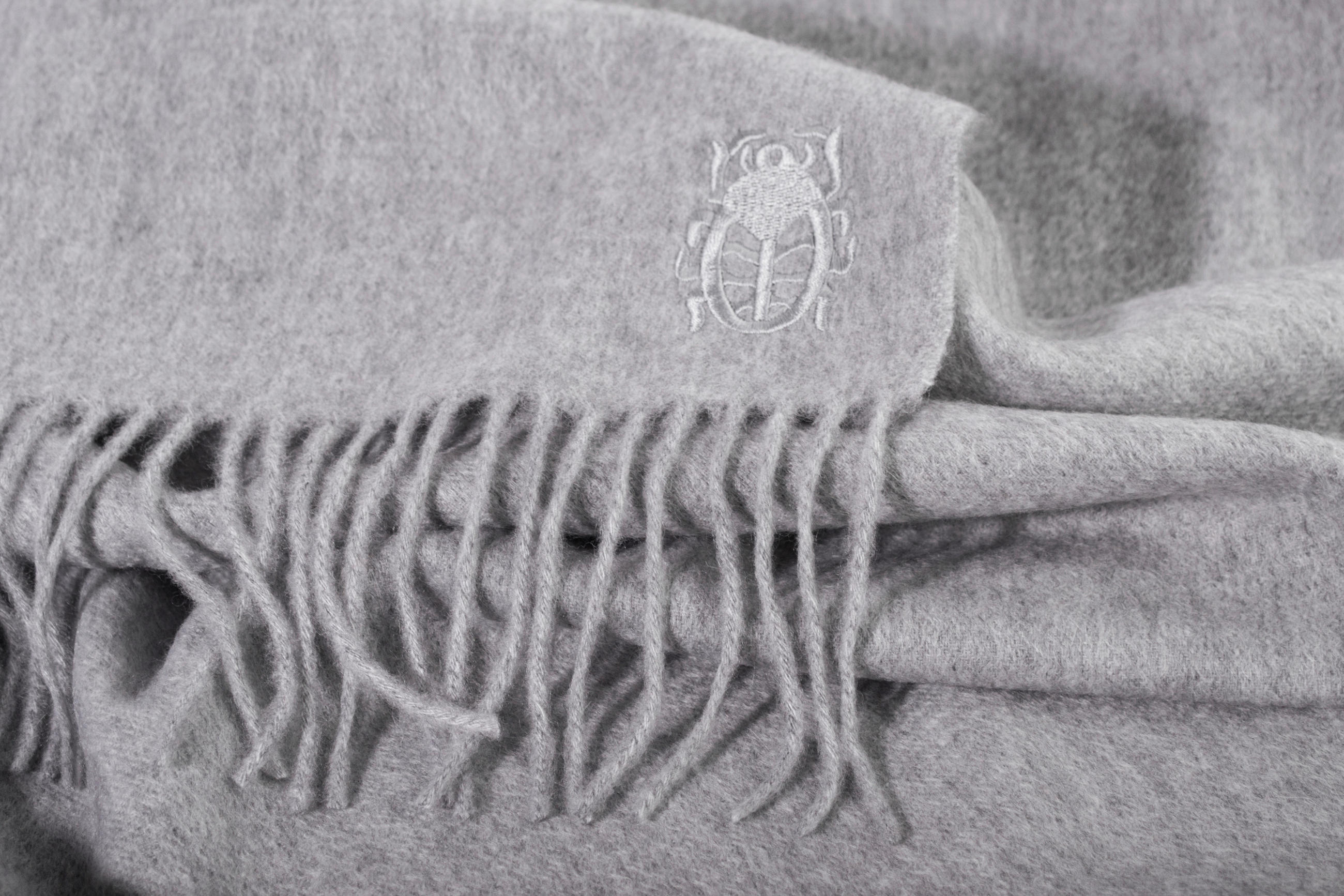 TAGESDECKE Classic Cashmere zoeppritz since 1828 130/180 cm - Hellgrau, KONVENTIONELL, Textil (130/180cm) - Zoeppritz