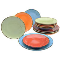 KOMBISERVICE Multicolor NATURE COLLECTION MEDITERRAN 12-teilig 4 Personen  - Multicolor, Basics, Keramik - Creatable