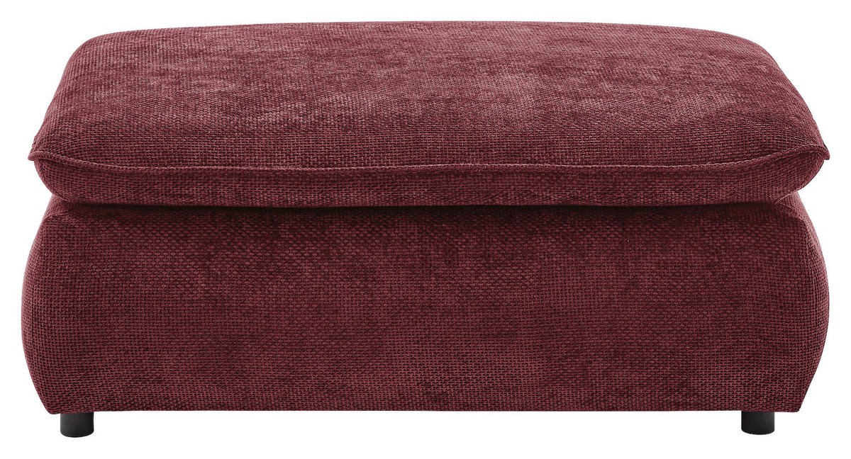 PALL i textil vinröd  - vinröd/svart, Basics, textil/plast (120/47/88cm) - Livetastic