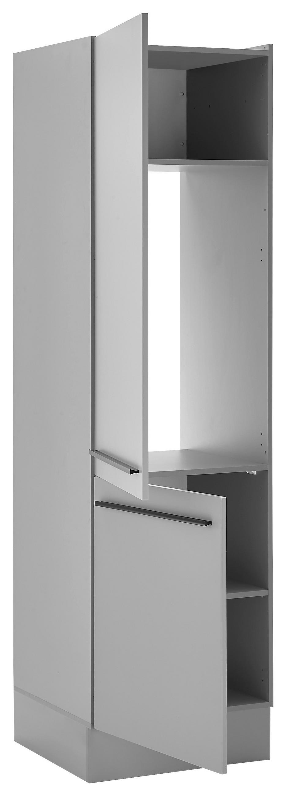 ELEMENT ZA UGRADBENE UREĐAJE    - siva/crna, Design, drvni materijal/plastika (60/211/57cm) - MID.YOU
