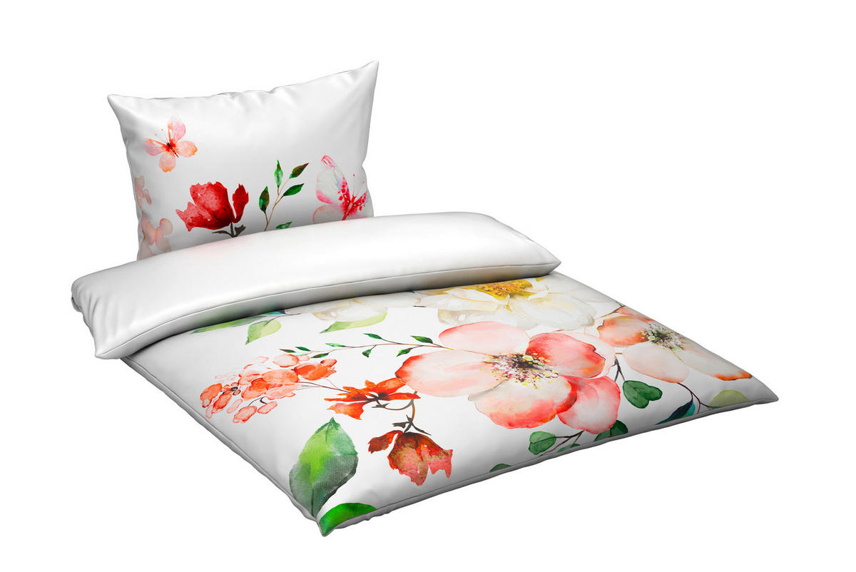 POSTELJINA SA DVA LICA 200/200 cm saten višebojna  - višebojna, tekstil (200/200cm) - Esposa