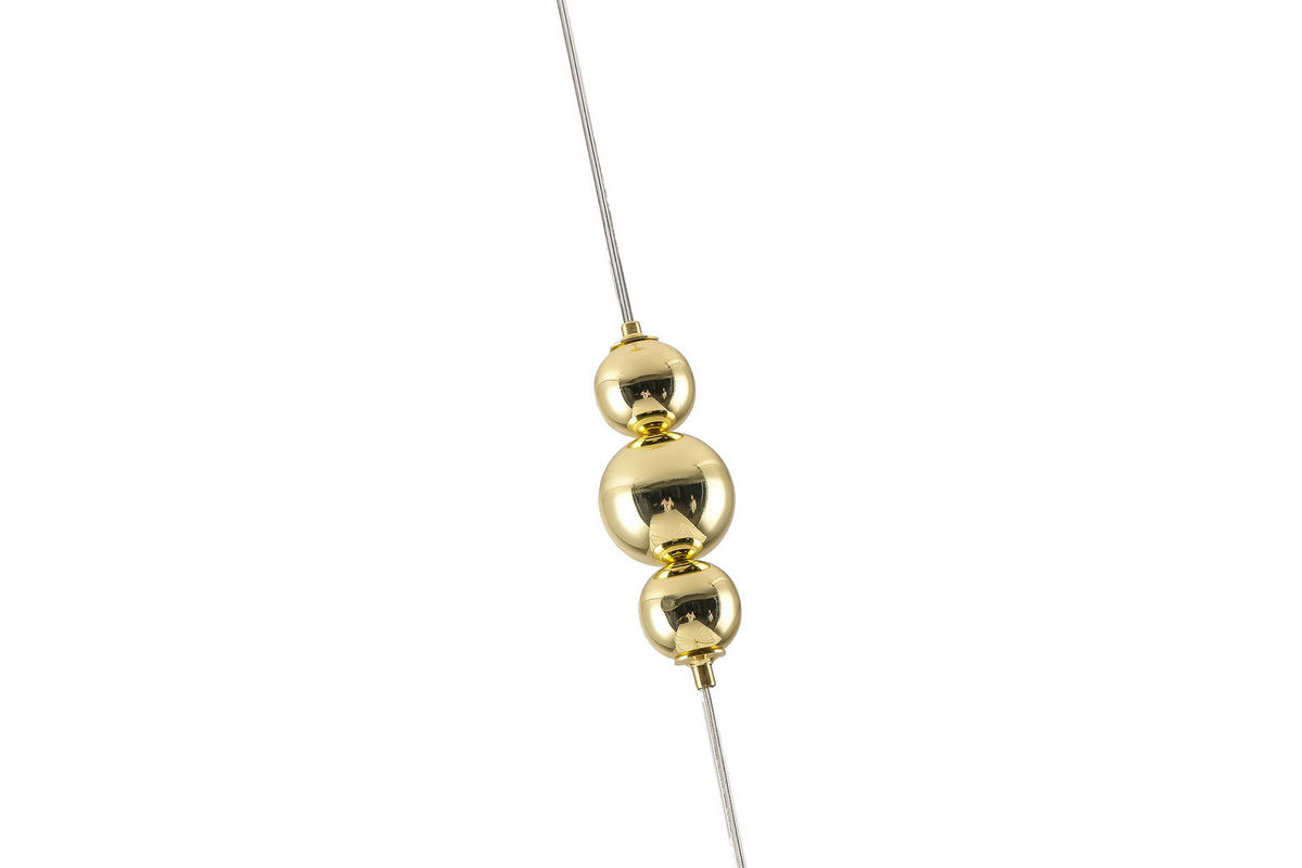 HÄNGELEUCHTE 18/130 cm    - Bernsteinfarben, Konventionell, Metall (18/130cm)