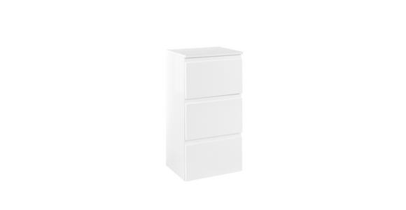 UNTERSCHRANK 40/79/35 cm - Weiß, Design, Holzwerkstoff (40/79/35cm) - Xora