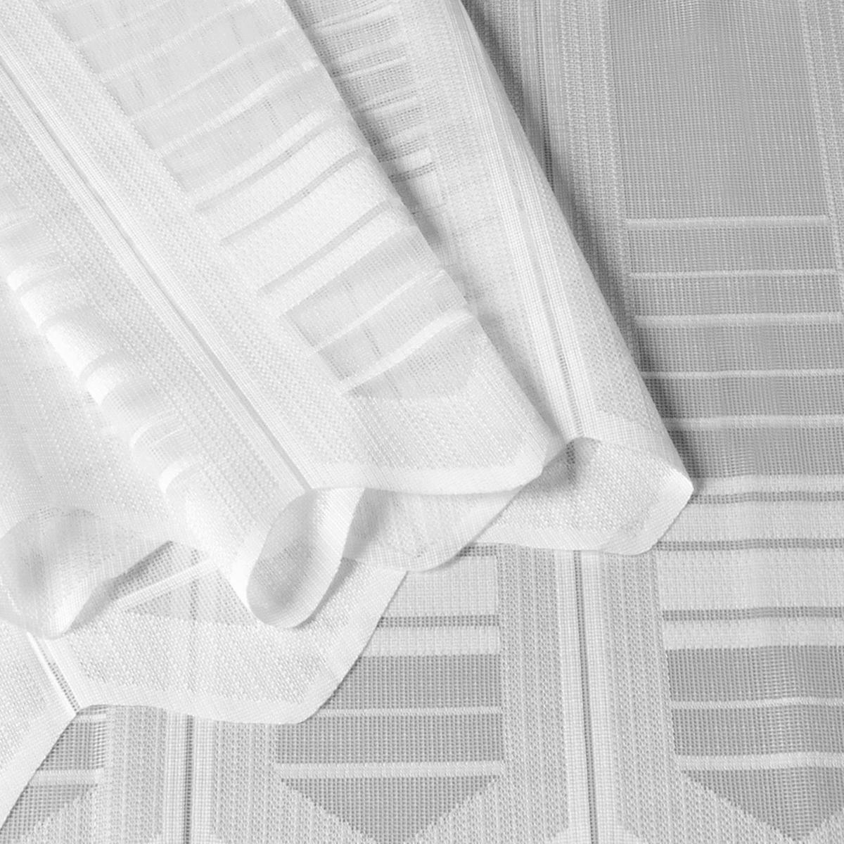 KURZGARDINE   196/60 cm   - Weiß, KONVENTIONELL, Textil (196/60cm)