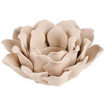 KERZENHALTER - Sandfarben, Natur, Keramik (14/13,5/6,2cm) - Ambia Home