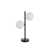 TISCHLEUCHTE - Schwarz, Konventionell, Metall (45/28/15cm)