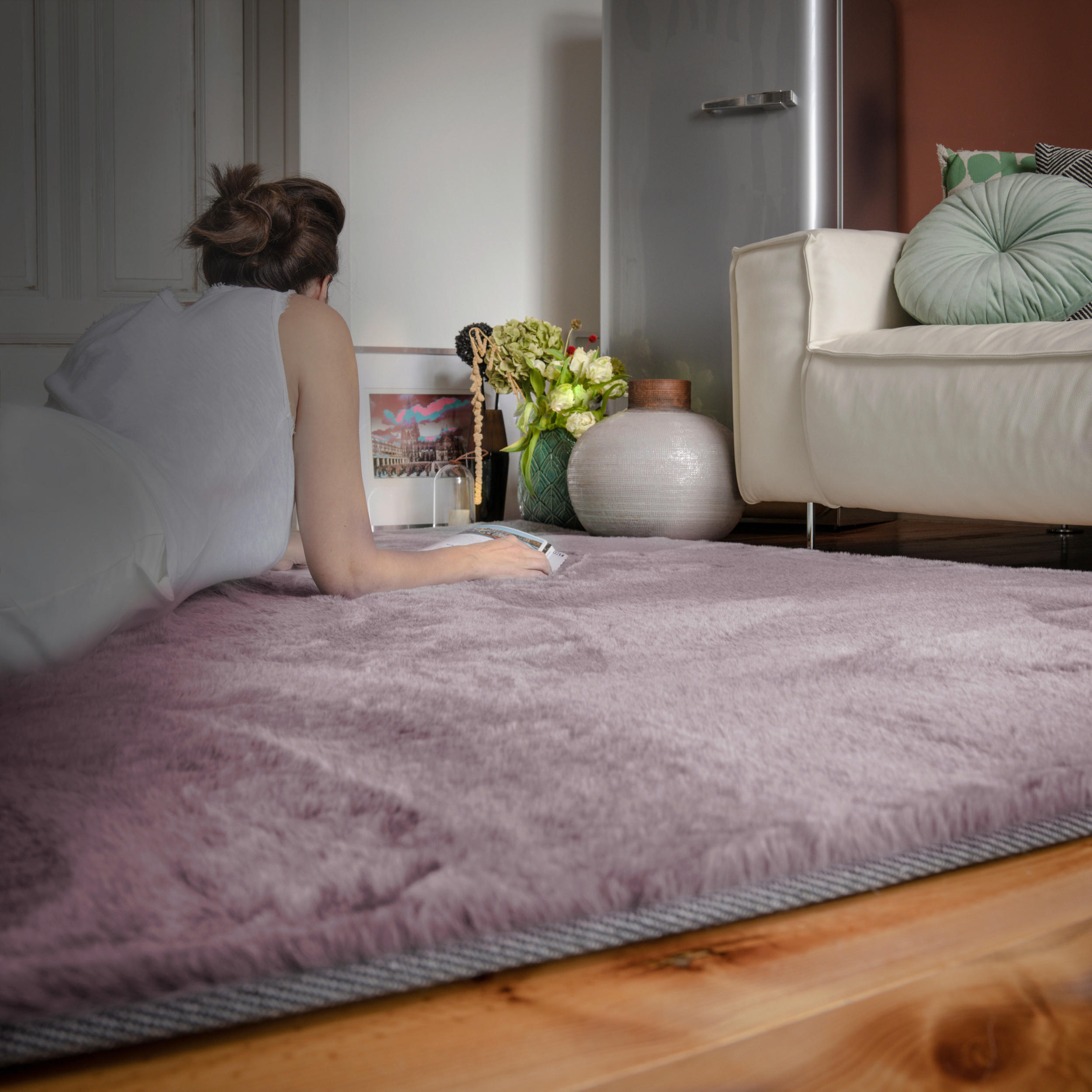 FELLTEPPICH 80/150 cm  - Basics (80/150cm)
