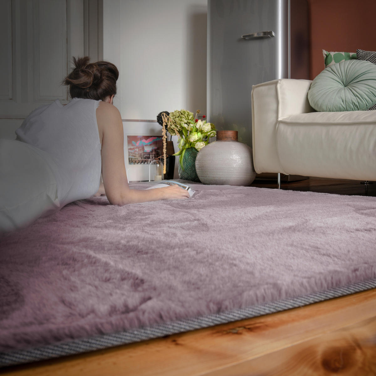 FELLTEPPICH 80/150 cm  - Basics (80/150cm)