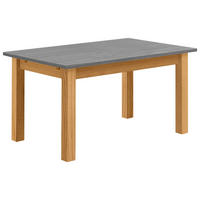 ESSTISCH in Holz 160/90/78 cm  - Laugenfarbig/Grau, ROMANTIK / LANDHAUS, Holz (160/90/78cm) - Boxxx