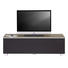 TV-ELEMENT 140/43/42 cm - Sandfarben/Alufarben, Design, Glas/Holzwerkstoff (140/43/42cm) TV-ELEMENT 140/43/42 cm - Sandfarben/Alufarben, Design, Glas/Holzwerkstoff (140/43/42cm)