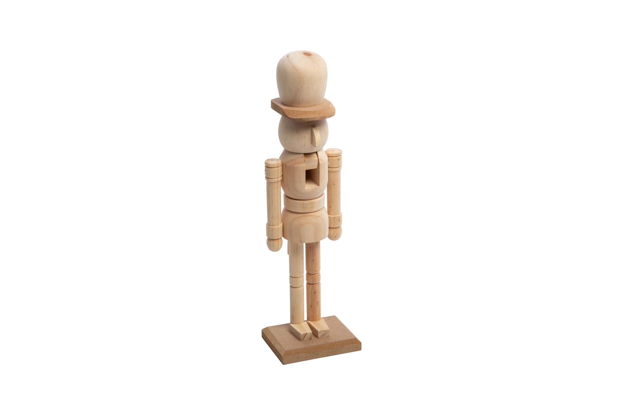 NUSSKNACKERFIGUR  - Naturfarben, Basics, Holz (20/5,5/5,5cm) - X-Mas