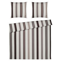 WENDEBETTWÄSCHE Makosatin 200/200 cm  - Braun, Design, Textil (200/200cm) - Joop!