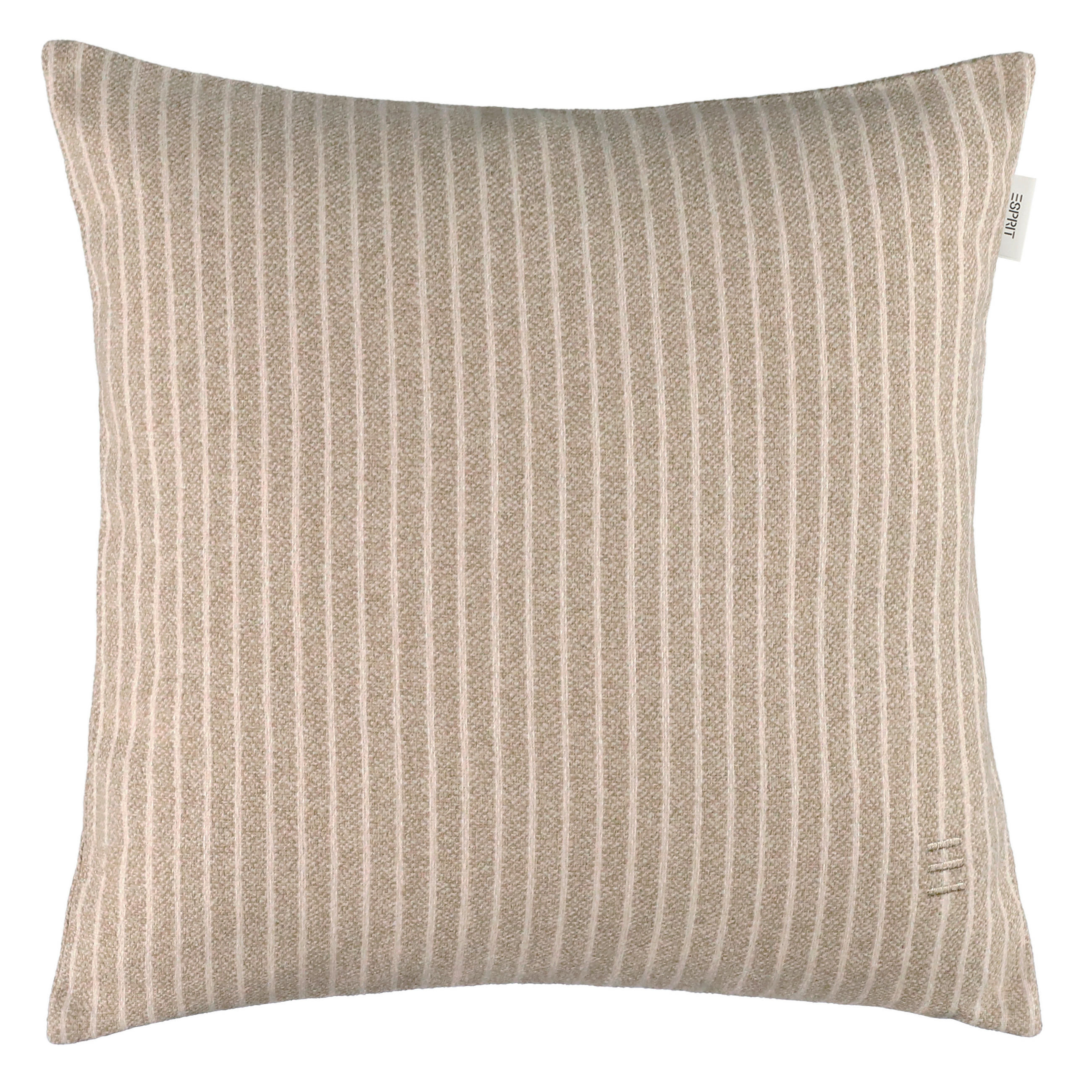KISSENHÜLLE E-Fun 38/38 cm  - Beige, Basics, Textil (38/38cm) - Esprit