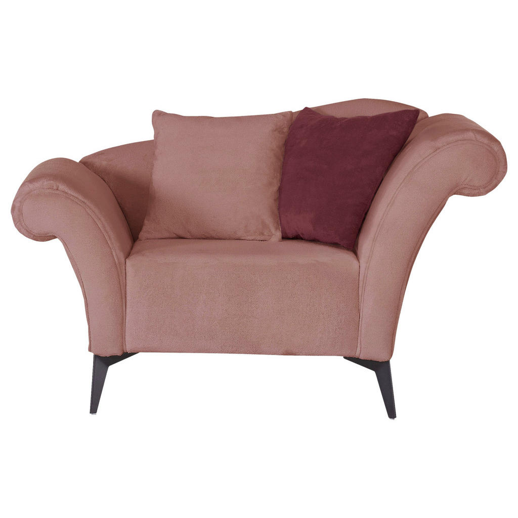 Thumbnail - Xxxl Sessel, Rosa, Dunkelrosa, Textil, Füllung: Polyester, 138x83x85 cm, Stoffauswahl, Wohnzimmer, Sessel, Polstersessel