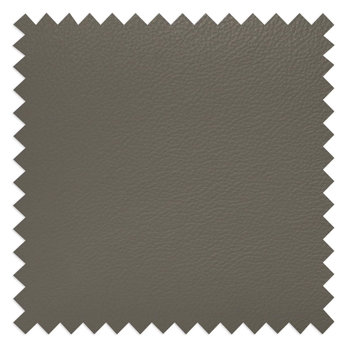 ECKSOFA  in Lederlook Echtleder Schlammfarben  - Schlammfarben/Schwarz, Design, Leder/Textil (211/264cm) - Livetastic