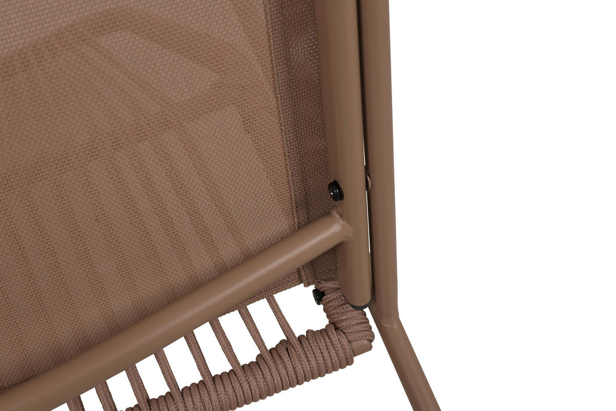 GARTENSET Webstoff Eisen  - Beige/Naturfarben, Design, Textil/Metall - Ambia Garden