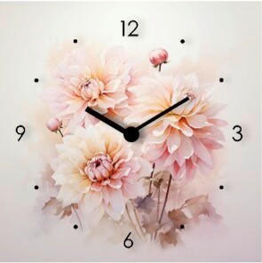 Euroart Wanduhr Mehrfarbig 20x20x3.1 cm