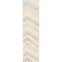 LÄUFER Ondea Zigira 80/300 cm  in Creme, Pastellblau, Cognac  - Pastellblau/Cognac, Trend, Kunststoff/Textil (80/300cm) - Lindorug