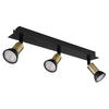 STRAHLER Drew 40/6/9 cm   - Goldfarben/Schwarz, Design, Metall (40/6/9cm) - Globo