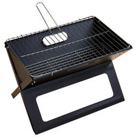 HOLZKOHLEGRILL  Schwarz  - Schwarz, Basics, Metall (44/30,5/30,5cm) - Landscape