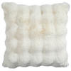 FELLKISSENHÜLLE PONPON 48/48 cm  - Perlmutt, KONVENTIONELL, Textil (48/48cm) - Dieter Knoll