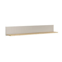 WANDBOARD in 140/20/22 cm Eichefarben, Kaschmir  - Kaschmir/Eichefarben, Basics, Holzwerkstoff (140/20/22cm) - MID.YOU