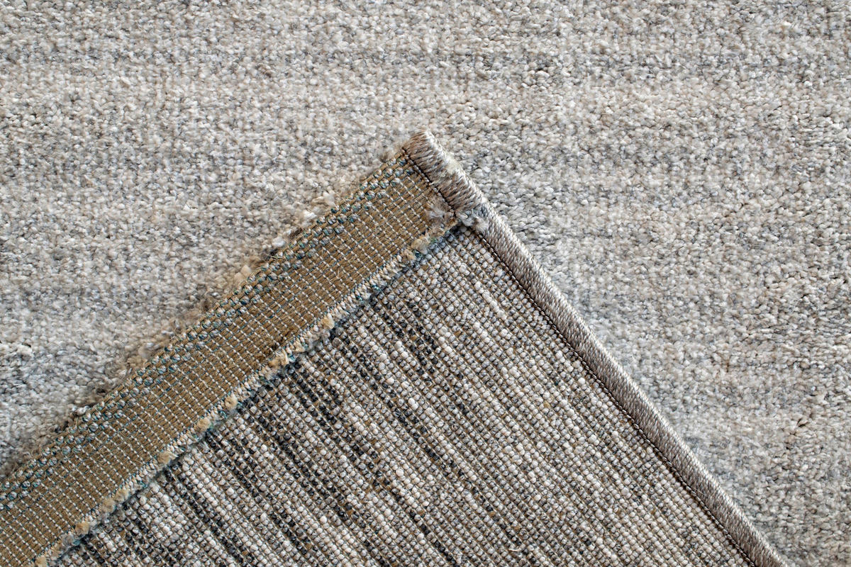 LÄUFER 67/340 cm Sorrent  - Dunkelgrau/Silberfarben, Design, Textil (67/340cm) - Novel