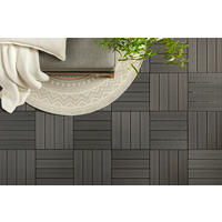 TERRASSENFLIESE Grau 11 Stück  - Grau, Basics, Kunststoff (30/30/2cm) - Ambia Garden