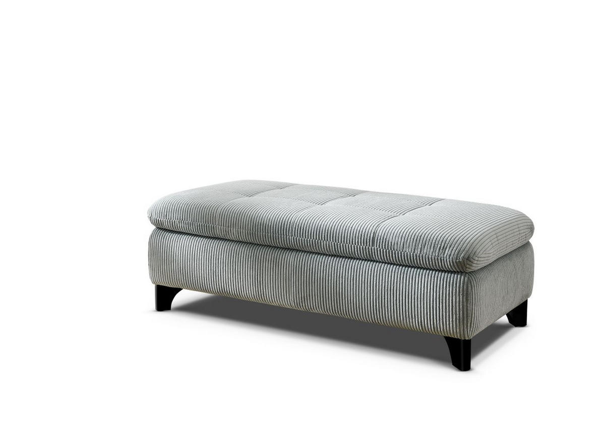 UGAONA GARNITURA plava  - crna/plava, Dizajnerski, tekstil (306/197cm) - Beldomo Style