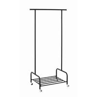 KLEIDERWAGEN in Schwarz 93/175/54 cm   - Schwarz, Design, Metall (93/175/54cm)